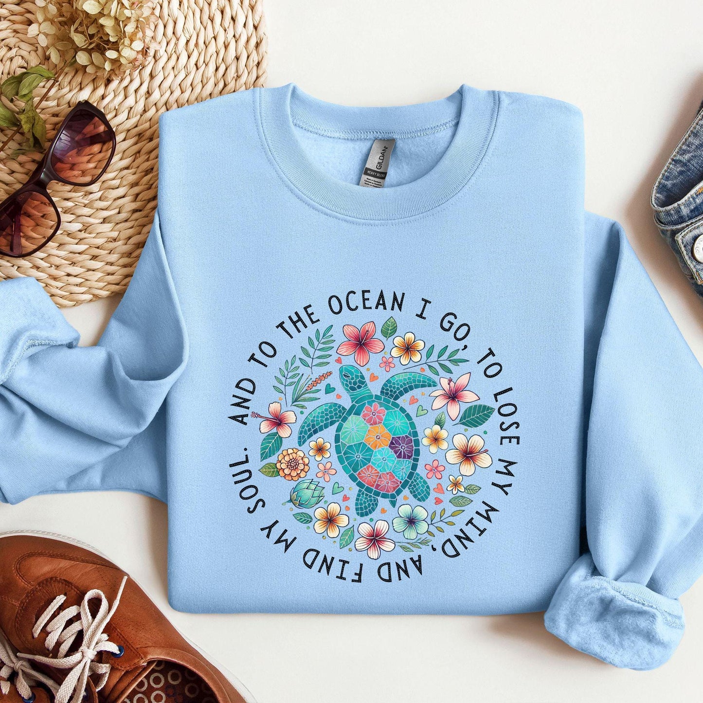And To The Ocean I Go Sweater
