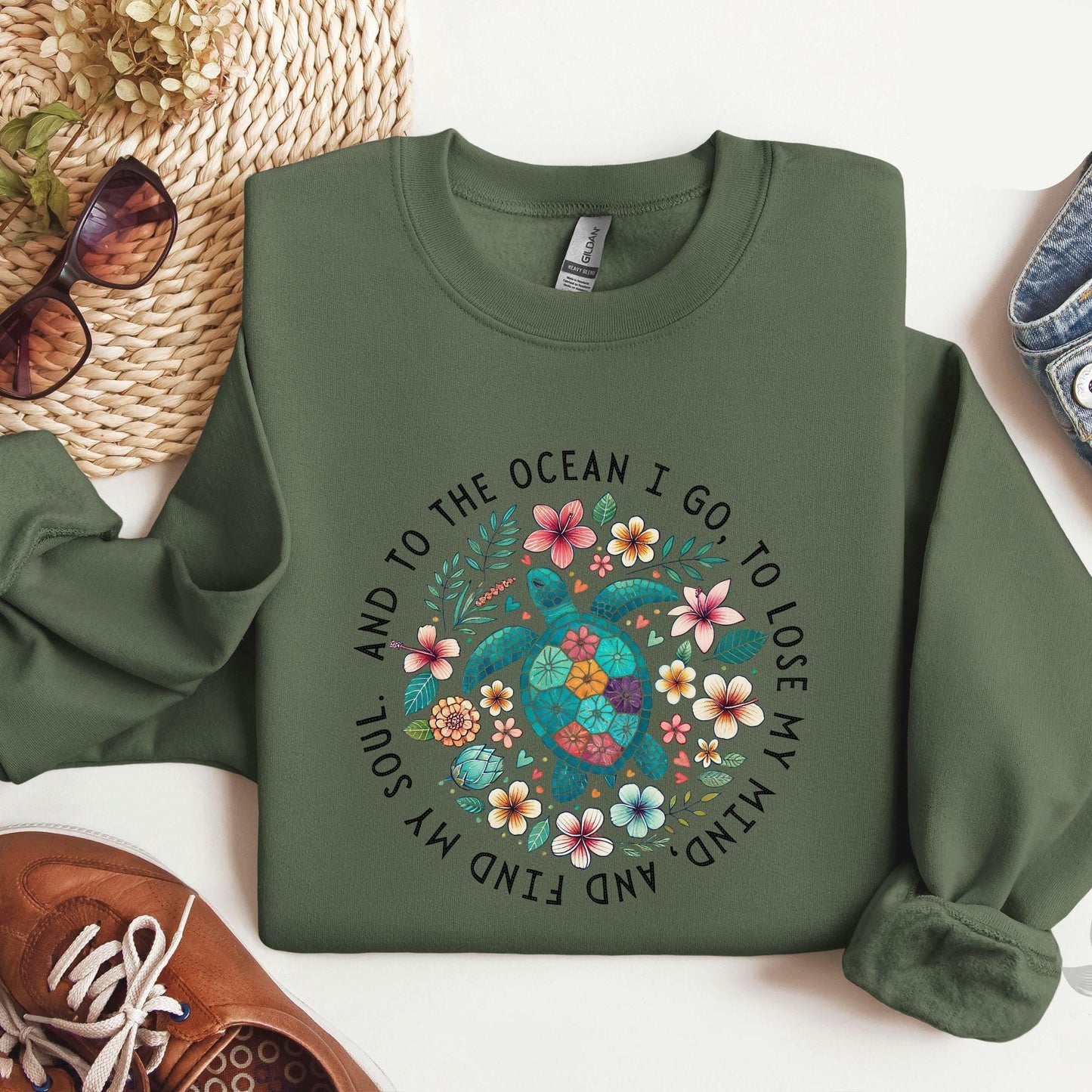 And To The Ocean I Go Sweater