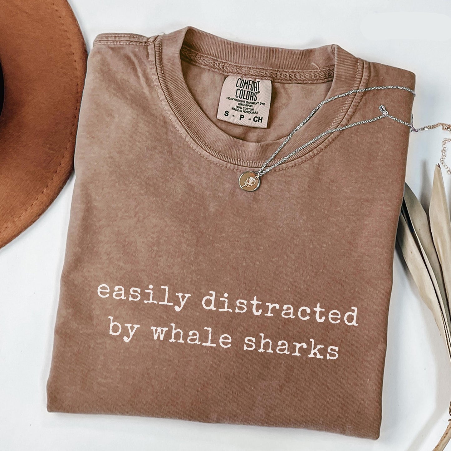 Easily Distracted By Whale Sharks Tee