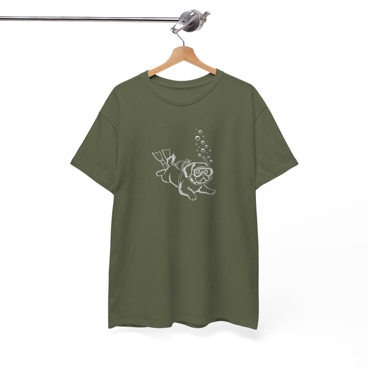 Shih Tzu Scuba Diving T-Shirt