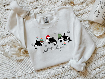 Orca Christmas Sweatshirt V3