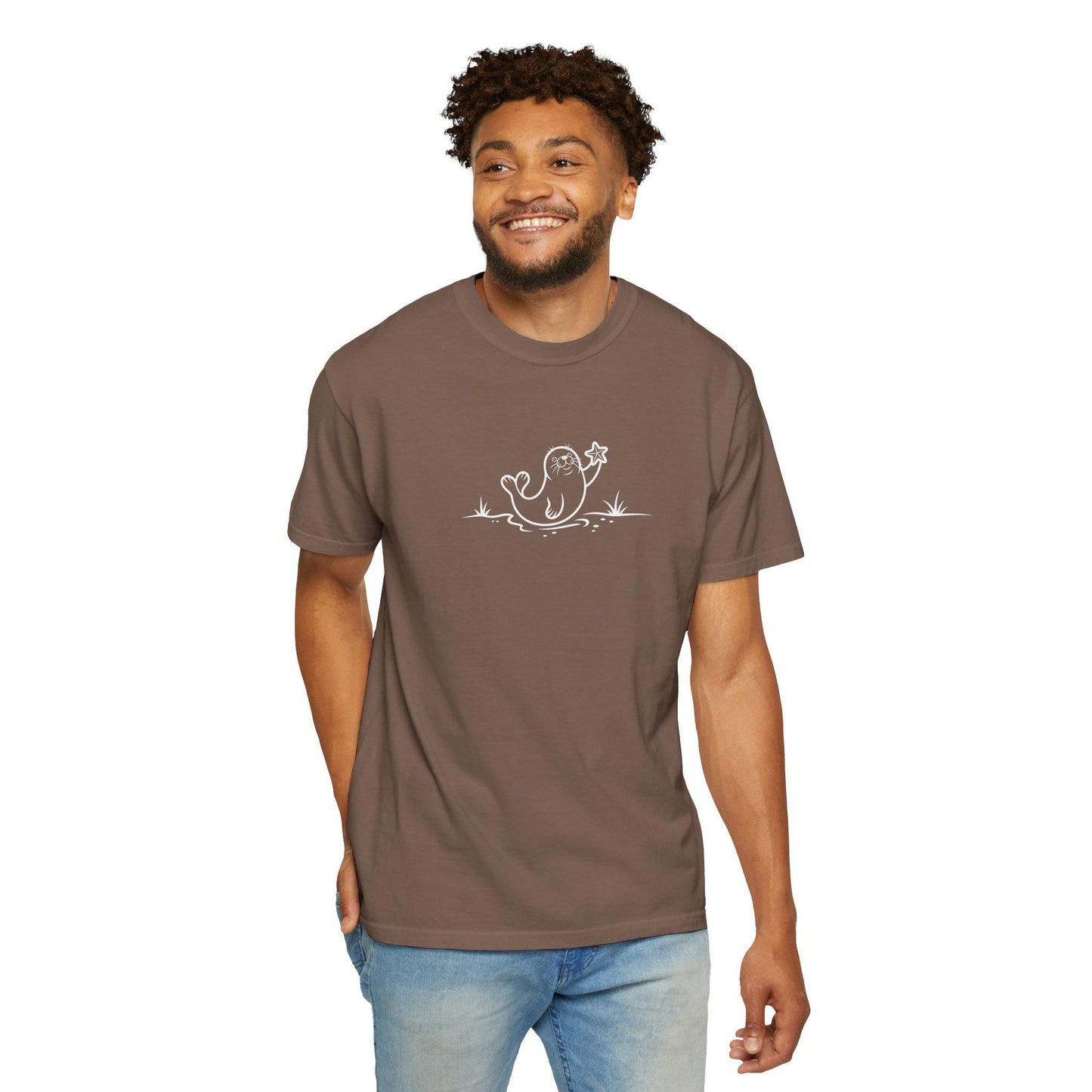 Seal Line Art T-Shirt
