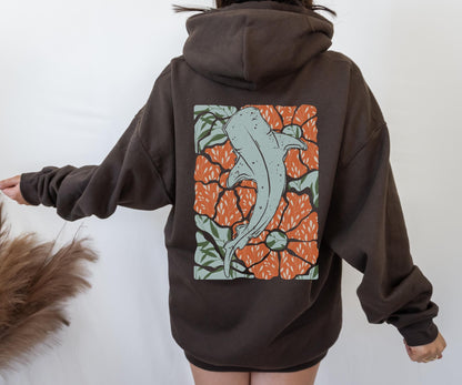 Boho Whale Shark Hoodie