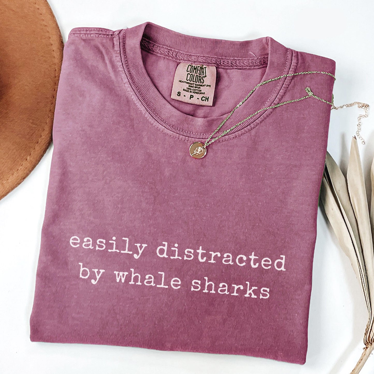 Easily Distracted By Whale Sharks Tee