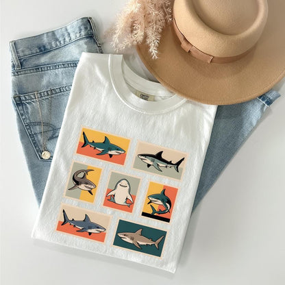 Shark Retro T-Shirt 2