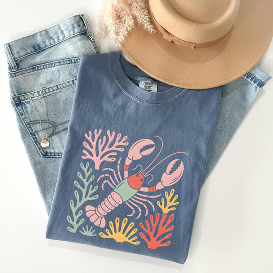 Lobster Floral T-Shirt