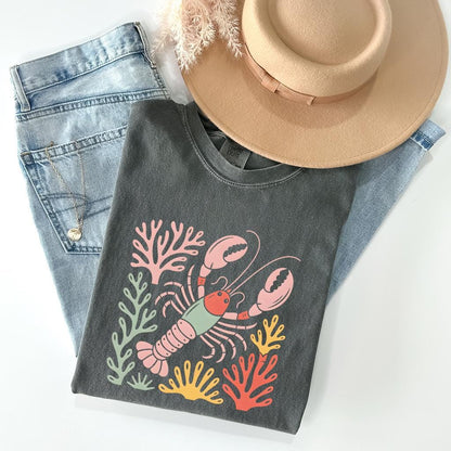 Lobster Floral T-Shirt