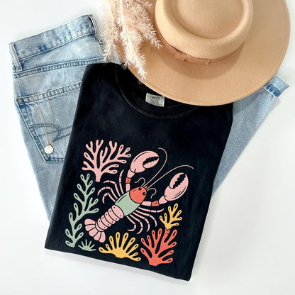Lobster Floral T-Shirt