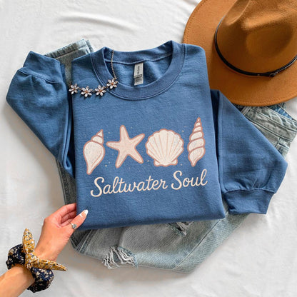 Saltwater Soul Sweater V