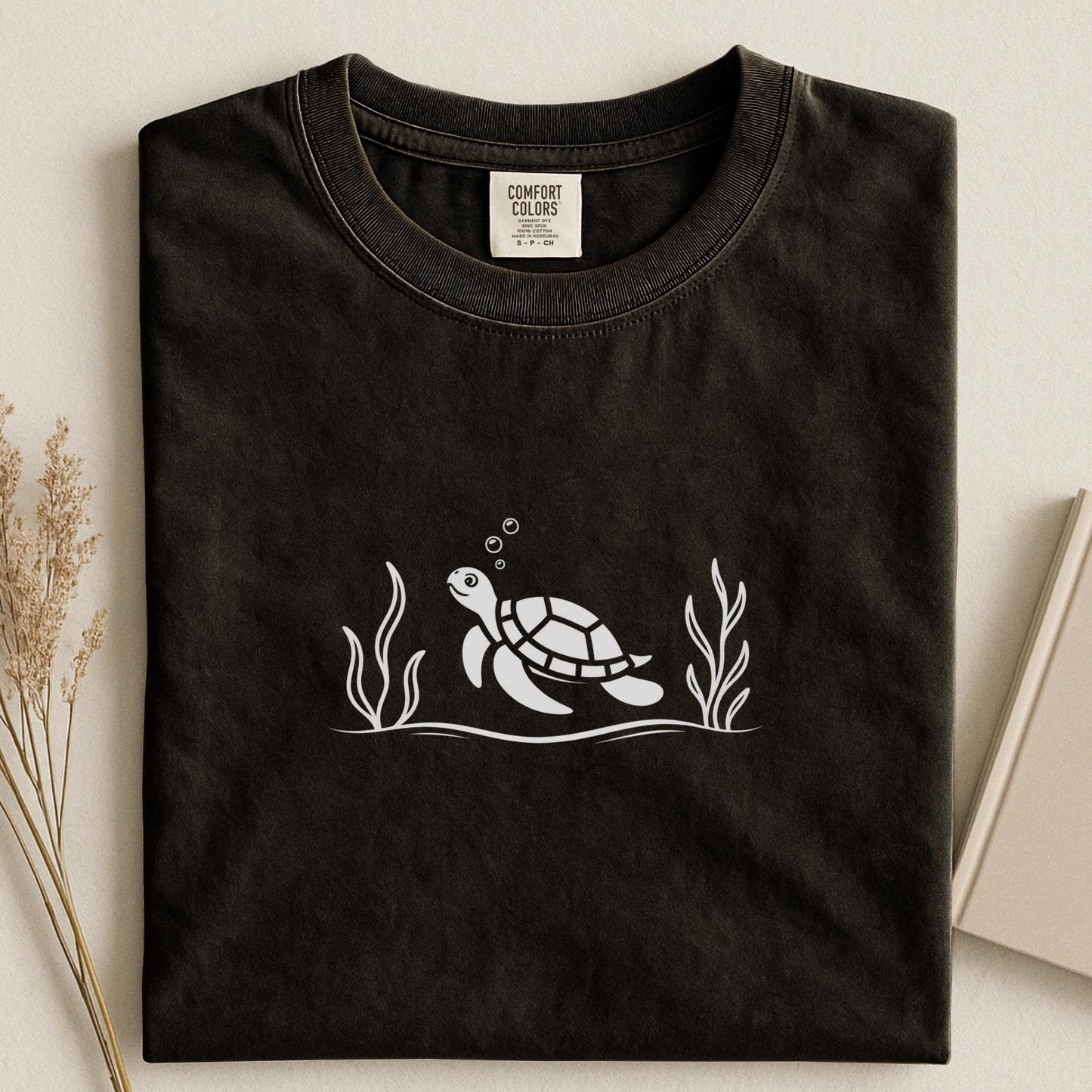 Minimal Sea Turtle T-Shirt
