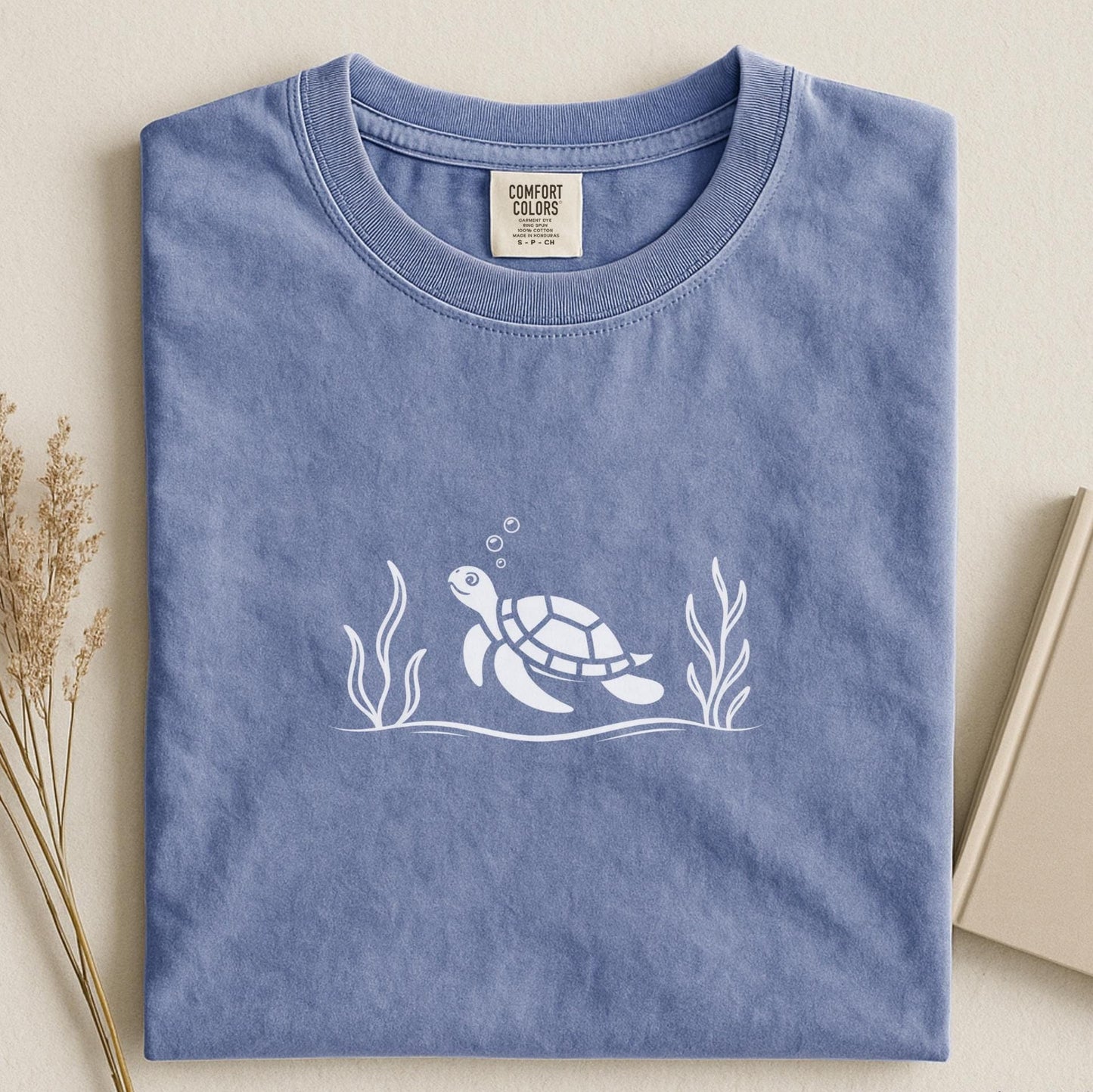 Minimal Sea Turtle T-Shirt