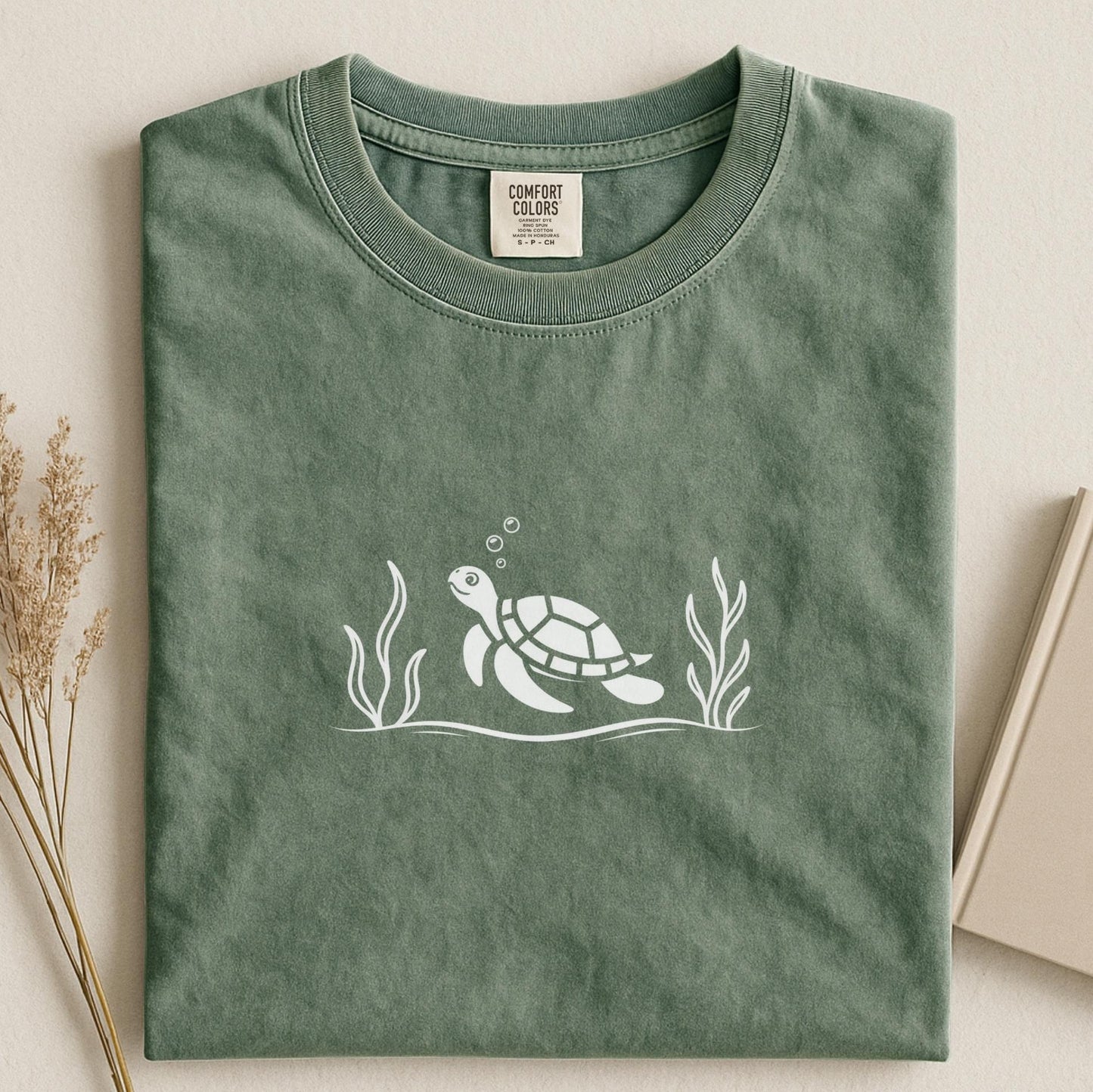 Minimal Sea Turtle T-Shirt