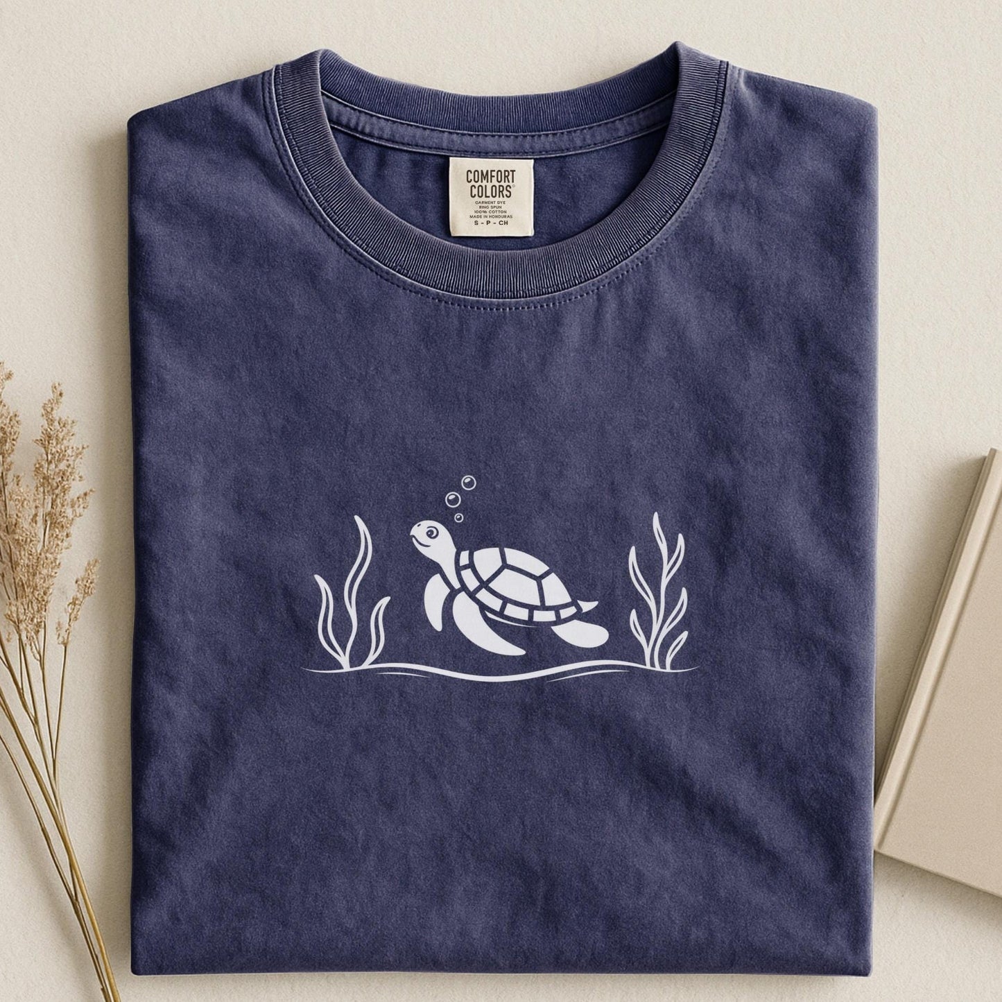 Minimal Sea Turtle T-Shirt