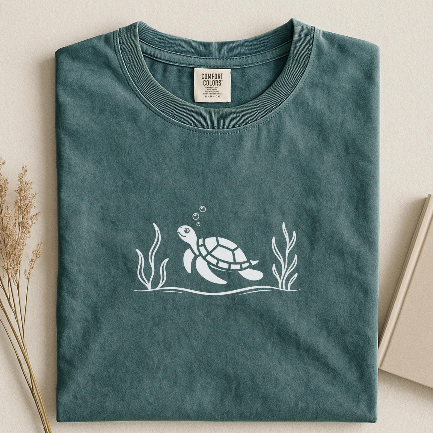 Minimal Sea Turtle T-Shirt