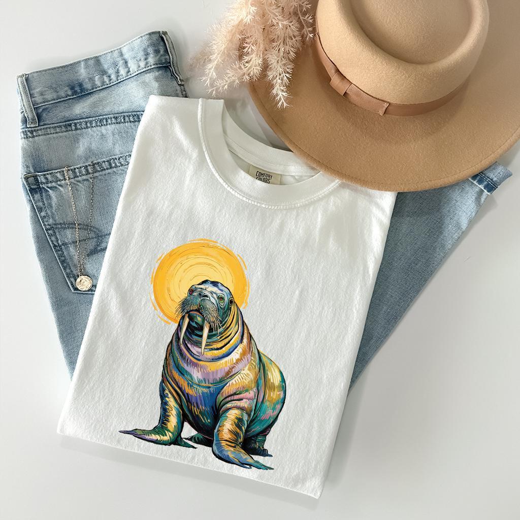 Walrus Van Gogh T-Shirt V2