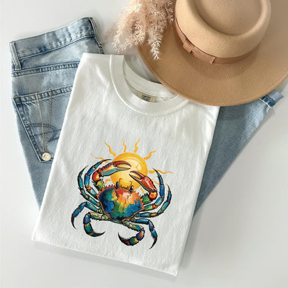 Crab Van Gogh T-Shirt