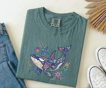 Floral Orca Shirt