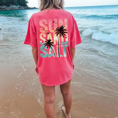 Sun Sand Salt Beach Shirt