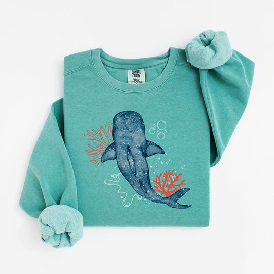 Whale Shark Sweatshirt V1