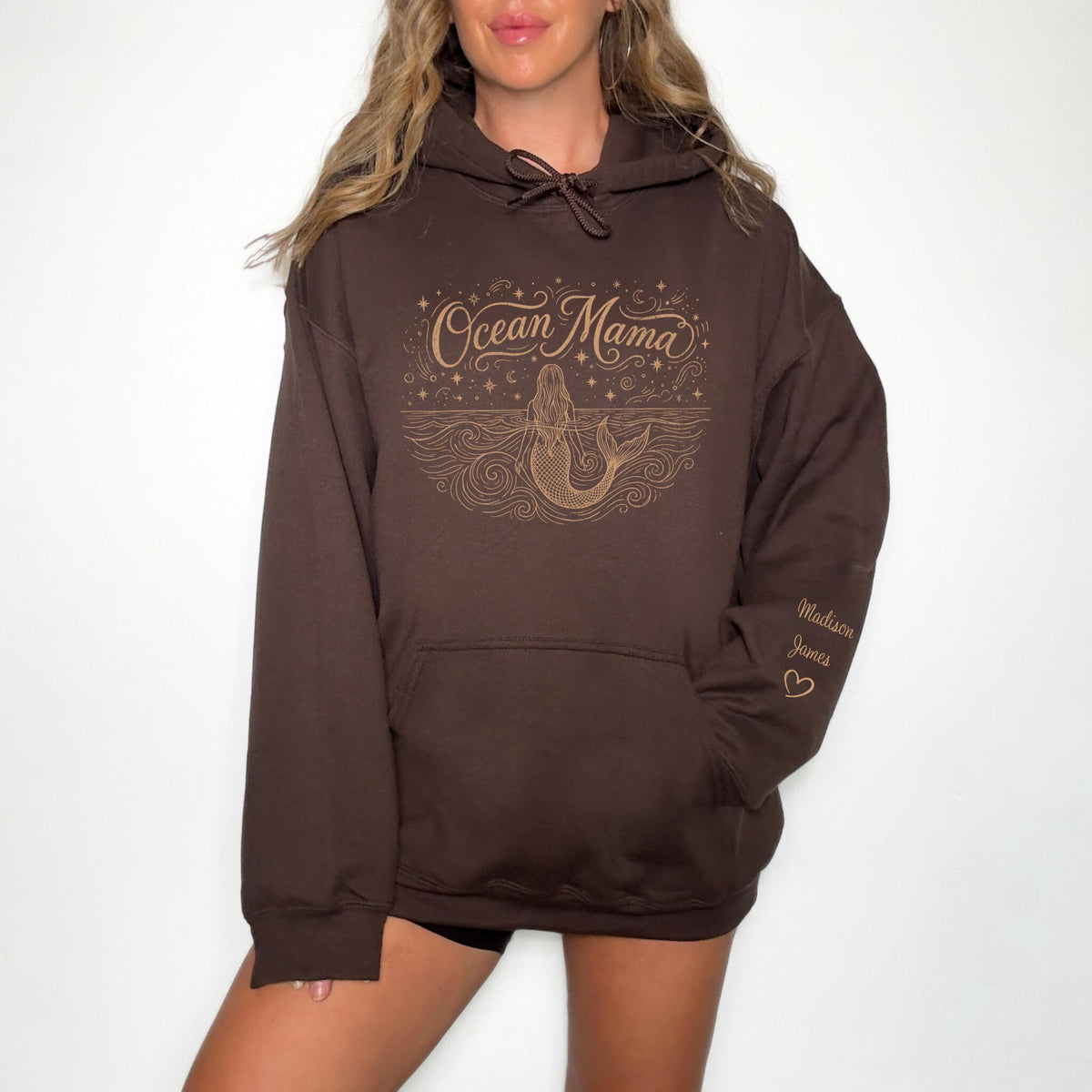 Ocean Mama Mermaid Hoodie
