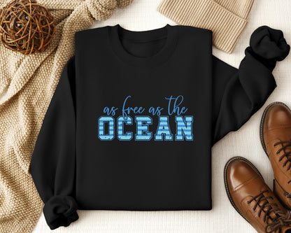 As Free as the Ocean SweaterV