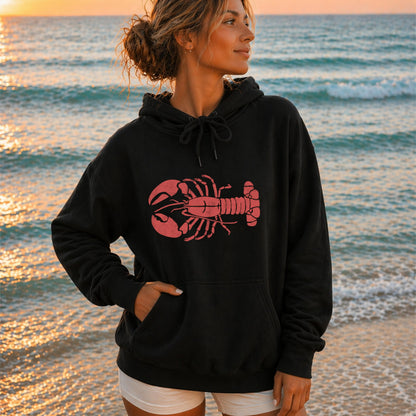 Red Lobster Illustration Hoodie