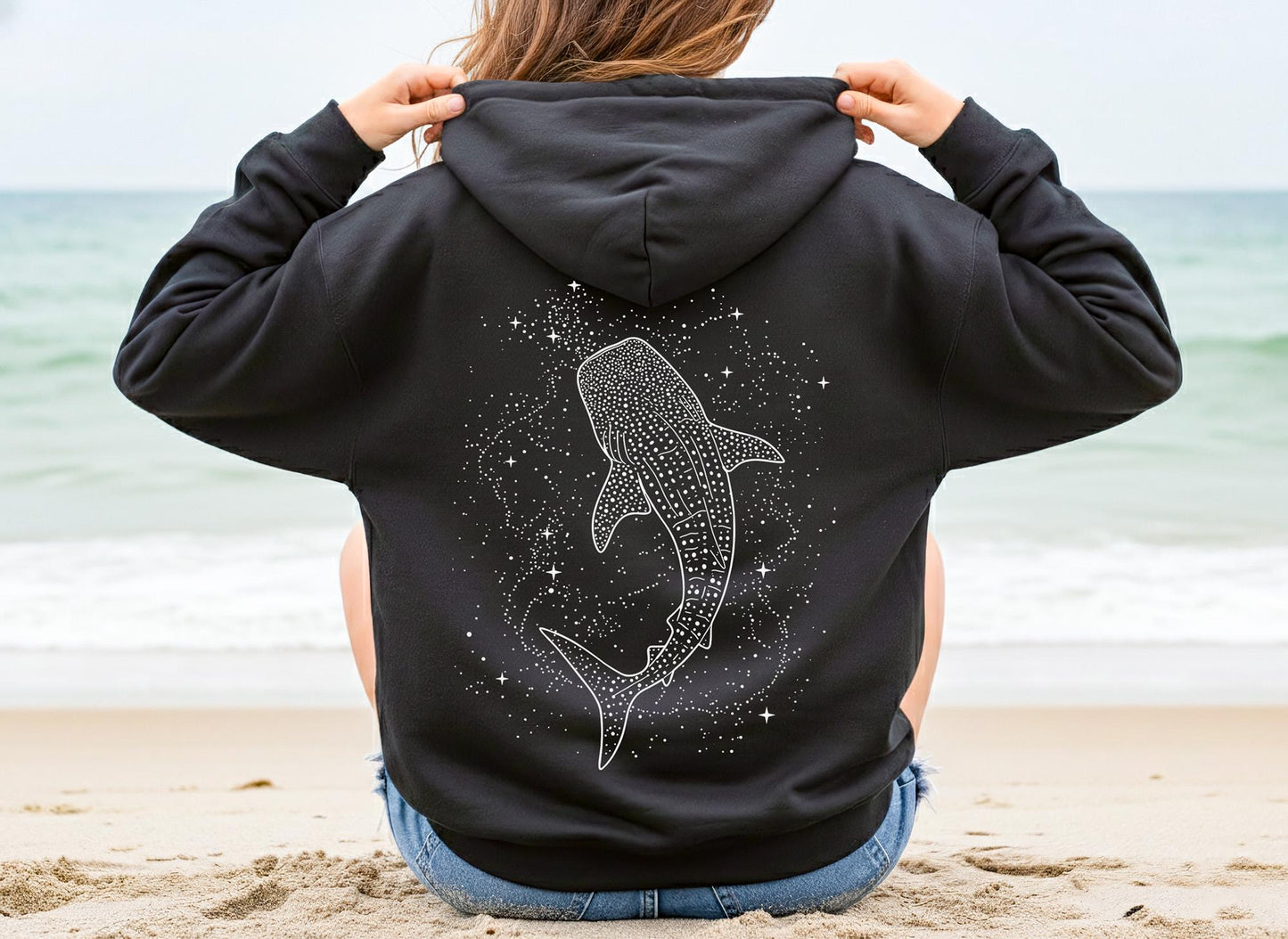 Whale Shark Hoodie For Ocean Lovers V2