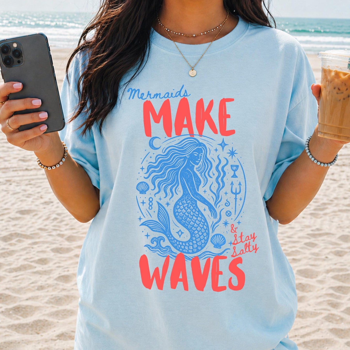 Mermaid Energy Beachy Tee