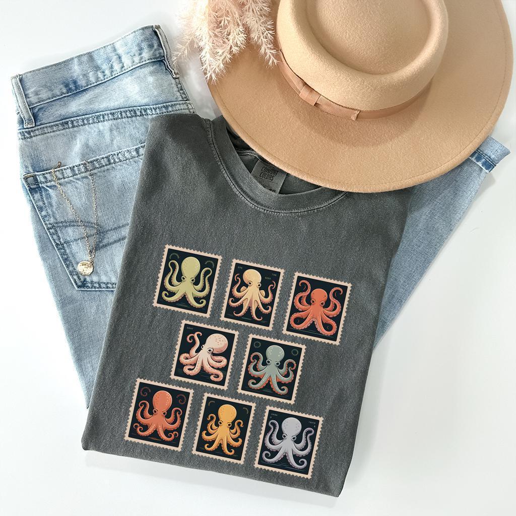 Octopus Retro T-Shirt
