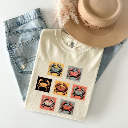 Crab Retro T-Shirt