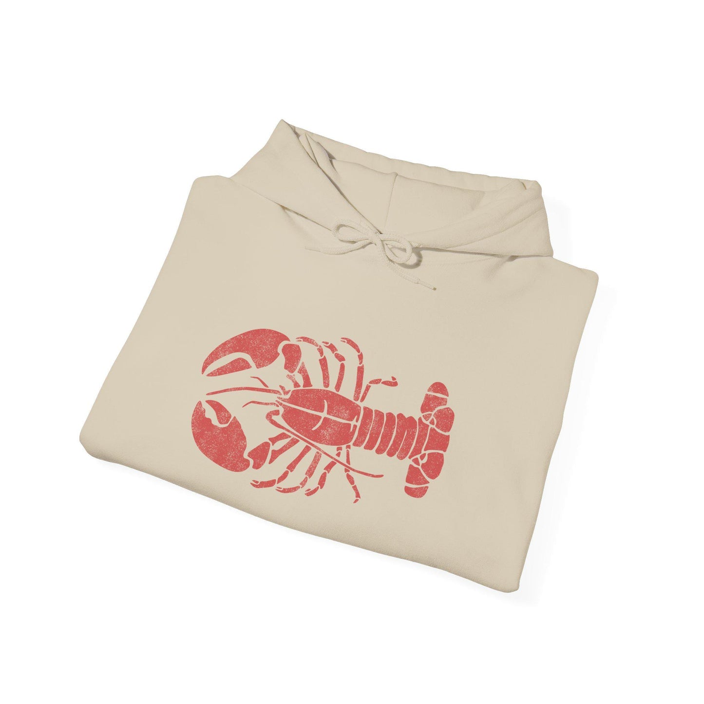 Red Lobster Illustration Hoodie