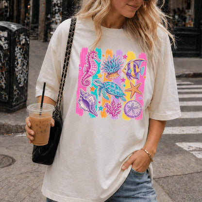 Sealife Watercolor Shirt