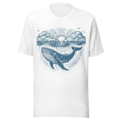 Vintage Whale Graphic Tee