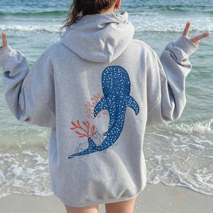 Whale Ocean Hoodie V9