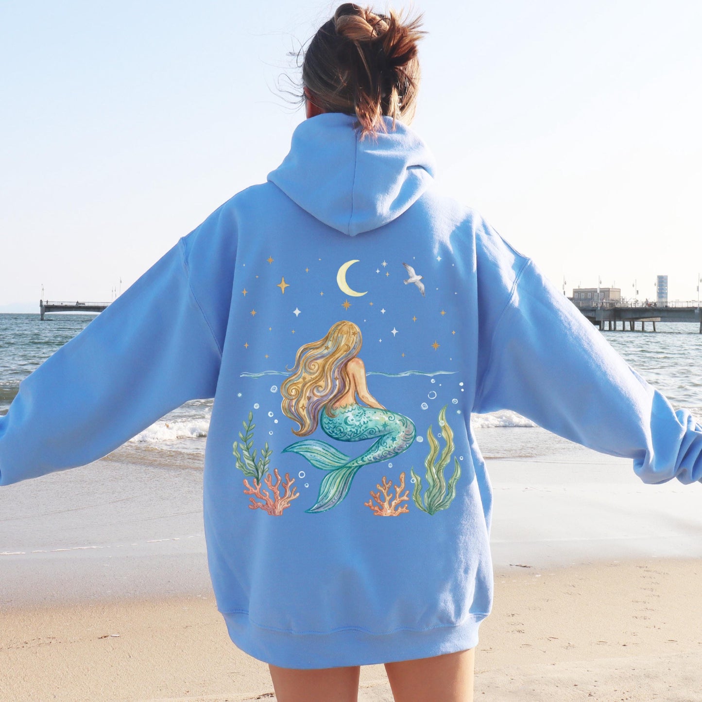 Stargazing Mermaid Hoodie