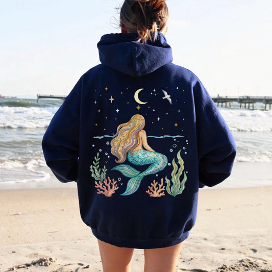 Stargazing Mermaid Hoodie